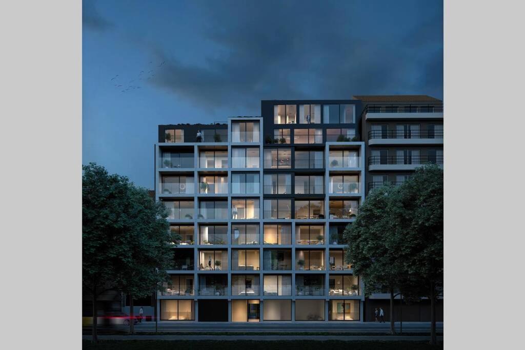 Schitterend Nieuwbouw Appartement In Gent Bagian luar foto